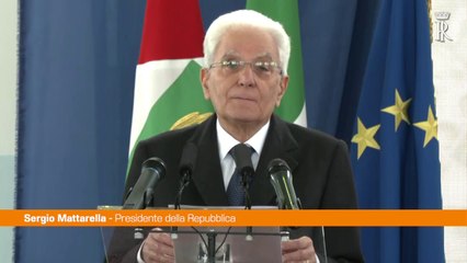 Mafie, Mattarella "Mai smettere di vigilare"