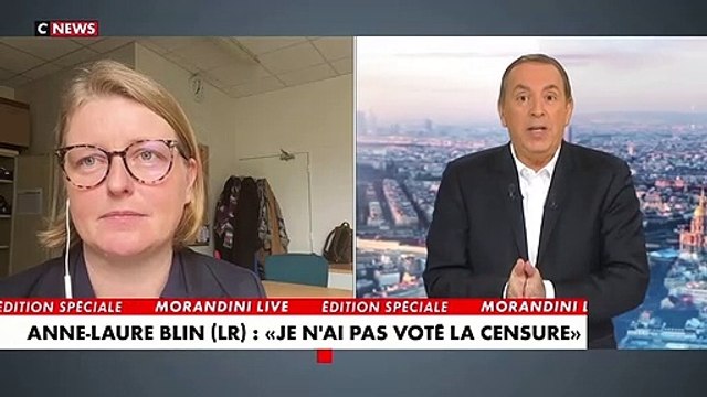 Motion de censure - L'incroyable face-à-face tendu en direct dans Morandini Live entre deux députés LR en désaccord total: Ce que tu dis est totalement faux ! - Regardez