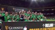 Ireland lift Six Nations trophy after securing Grand Slam