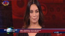 Amici, Francesca Tocca non balla:  alla scelta una lieta notizia