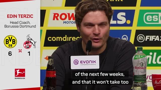 Terzic hopes Reus continues scoring after double Dortmund milestone