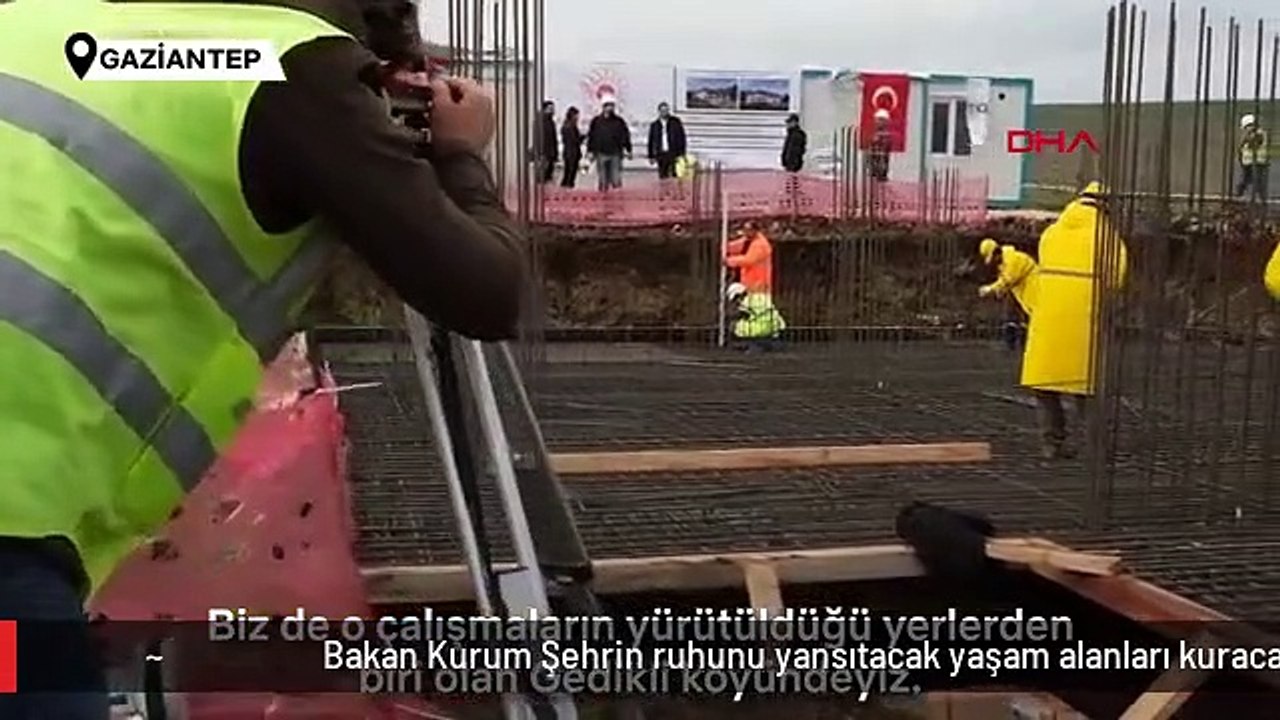 Bakan Kurum Şehrin ruhunu yansıtacak yaşam alanları kuracağız