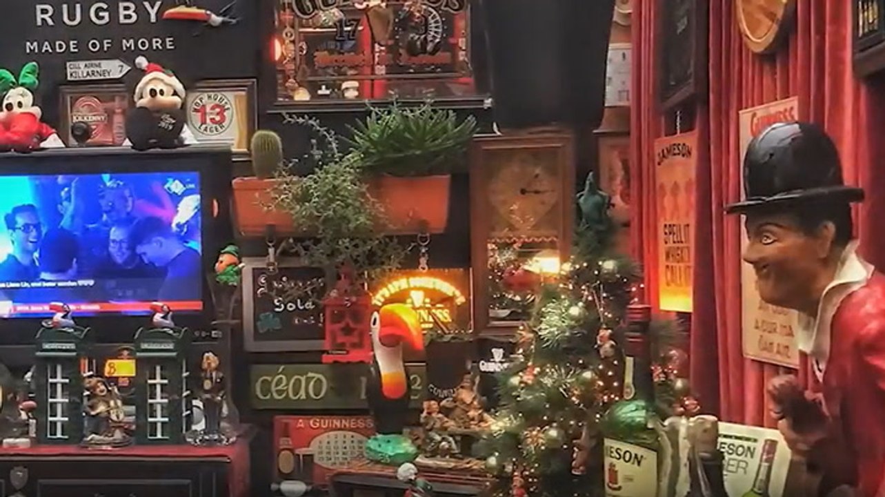 Dutch man spends thousands to build his very own Irish pub in his garden