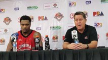 Barangay Ginebra postgame press conference after beating NLEX to advance to semis | PBA Governors' C