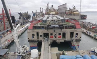 2 BİN KİŞİLİK RAUF BEY GEMİSİ HATAY'A GİDİYOR