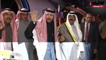 صاحب السمو الأمير الشيخ نواف الأحمد عاد إلى أرض الوطن قادماً من الجمهورية الإيطالية الصديقة وذلك بعد زيارة خاصة