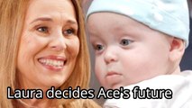 General Hospital Shocking Spoilers Laura decides Ace's future, resolves Spencer & Esme's conflict