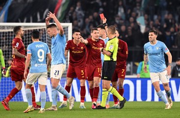 Serie A : La Lazio gagne un derby très chaud contre la Roma