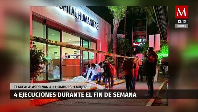 Fin de semana violento en Tlaxcala; se registraron 4 ejecuciones entre viernes y sábado