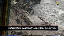 teleSUR Noticias 15:30 19-03: Perú: Continúan afectaciones por ciclón Yaku