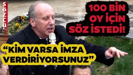 Muharrem İnce "Adaylık İçin Dilekçemi Vereceğim" Diyerek Duyurdu: "Bir Günde Bitireceğiz"