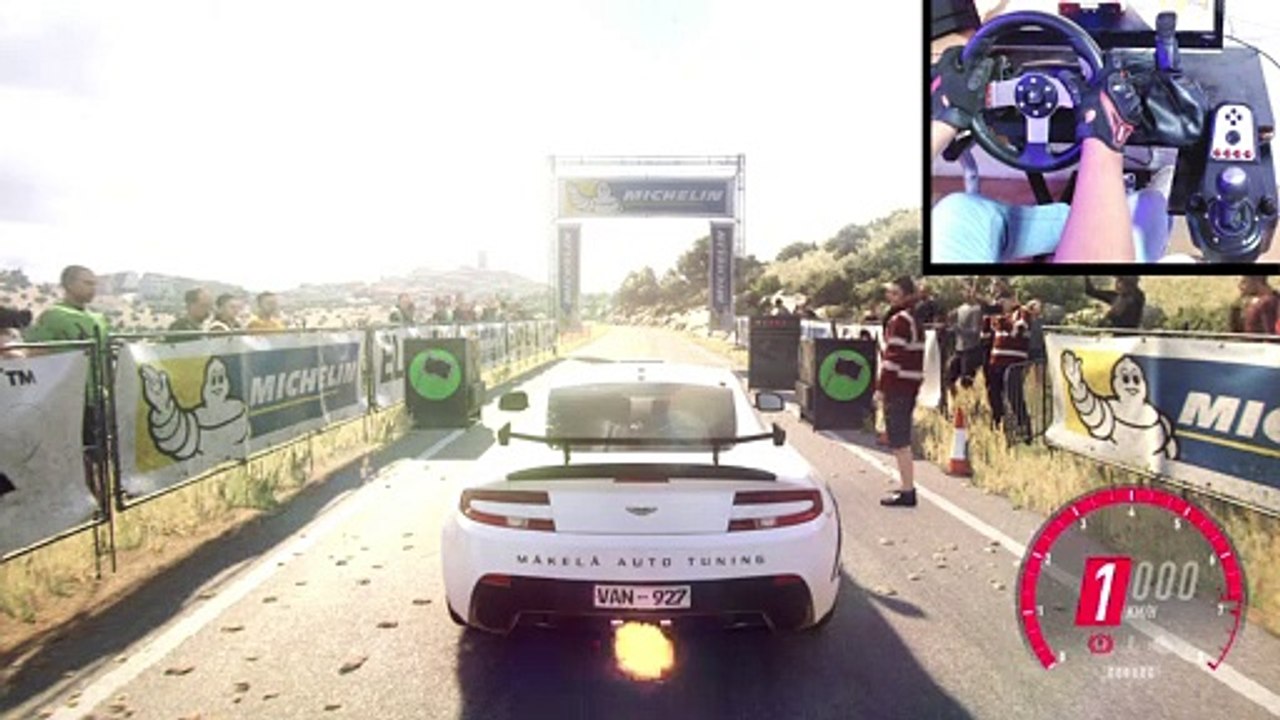 ASTON MARTIN GTR4 900HP | DIRT RALLY 2.0 | LOGITECH G27 | Gameplay