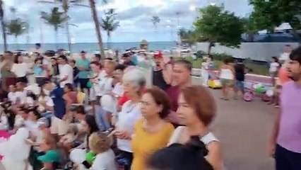 Moradores se reúnem em ato contra abertura de vias no Vera Arruda