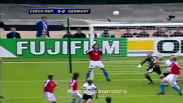 Czech Republic 1 x 2 Germany #EURO Final 1996 Highlights -The Most Ridiculous Golden Goal