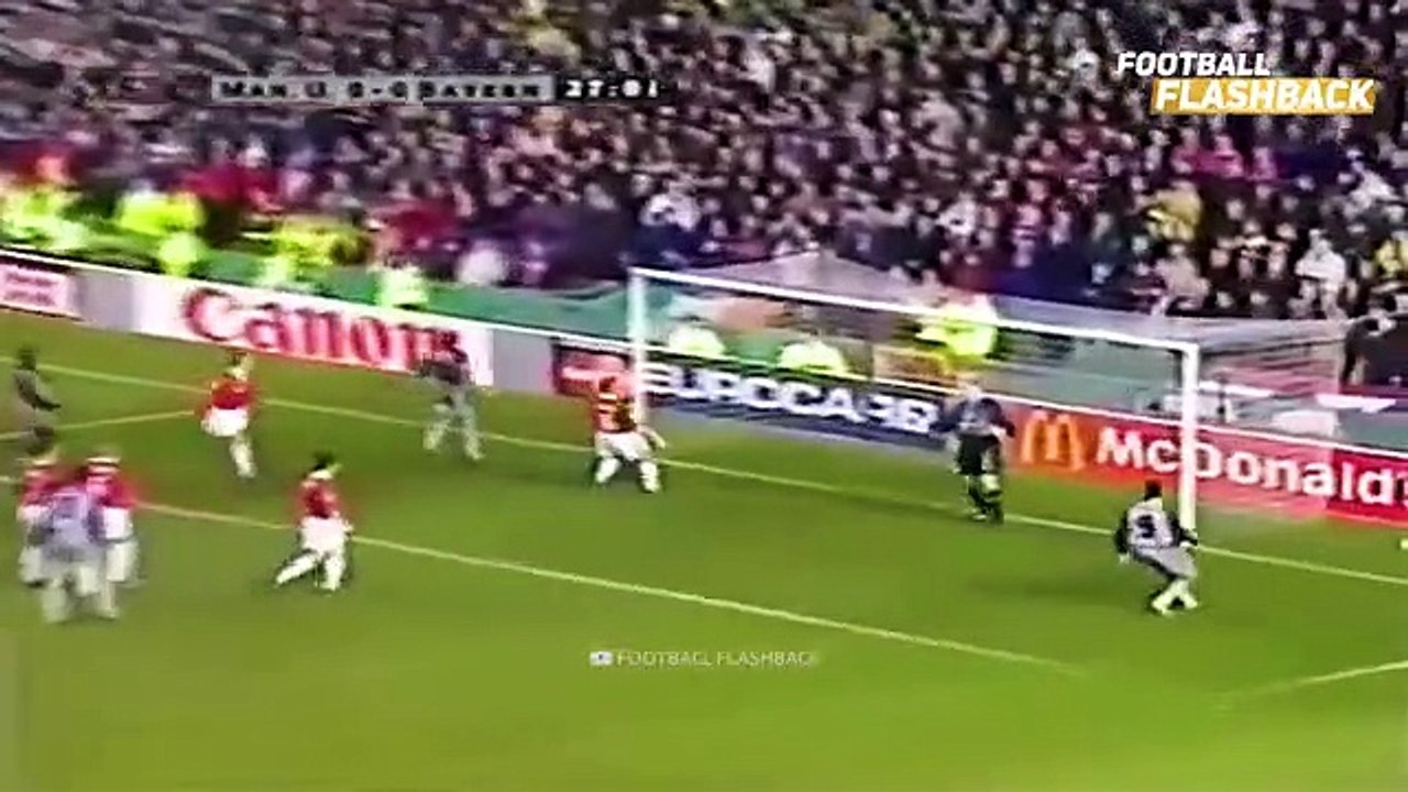 Manchester United vs Bayern Munich 1-1 Highlights & Goals - Group Stage UCL 1998-1999