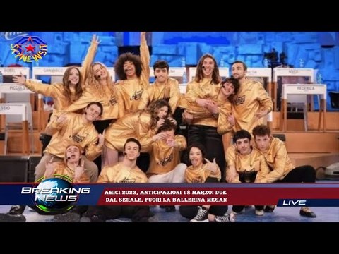 Amici 2023, anticipazioni 18 marzo: due dal serale, fuori la ballerina Megan