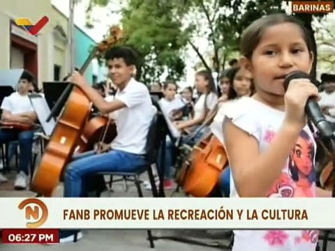 FANB fortalece la unión cívico-militar promoviendo la recreación y cultura en el estado Barinas