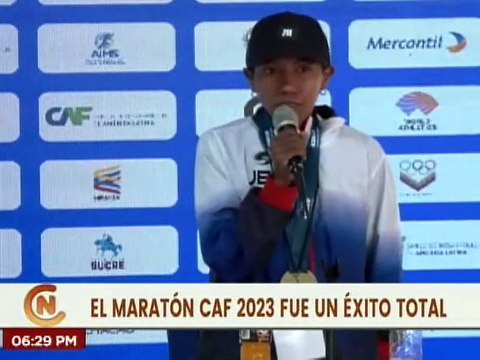 Más de 5 mil personas participaron en el Maratón CAF 2023 en Caracas