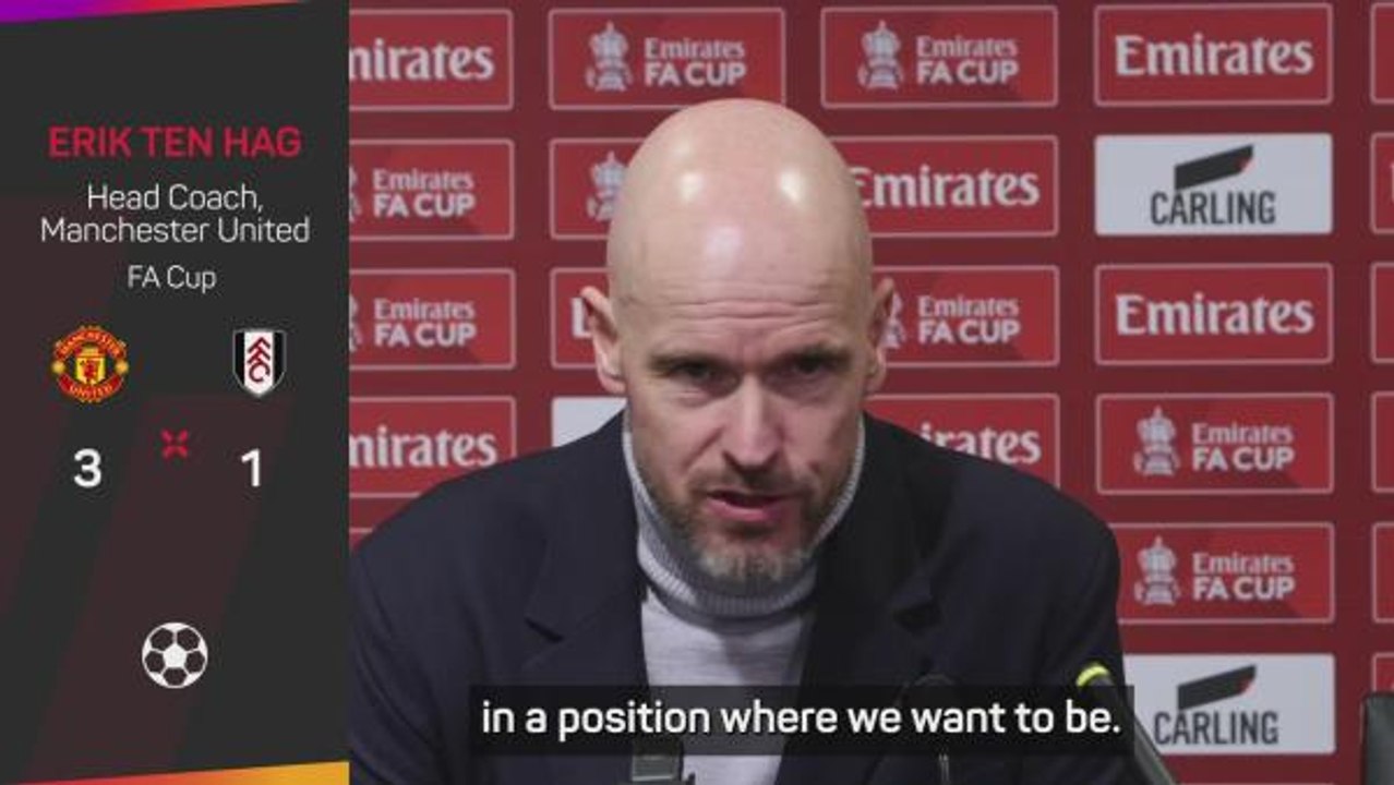 FOOTBALL: FA Cup: Ten Hag says United loves to compete for trophies