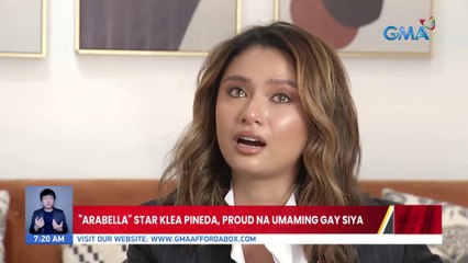 "Arabella " Star Klea Pineda, proud na umaming gay siya | UB