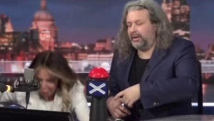 Lizzie Cundy Was Left Red-Faced During Her Talk TV After She Fell To The Ground and Under The Desk