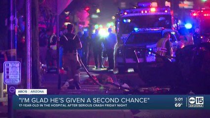 Father of hospitalized in hit-and-run hopes suspect turns themselves in