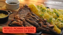 GASTRONOMIA: Petisco, picanha e pagode no Aglomerado da Serra