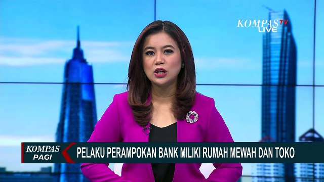 Terkuak! Pelaku Perampokan Bank di Lampung Miliki Rumah Mewah dan Toko Bangunan