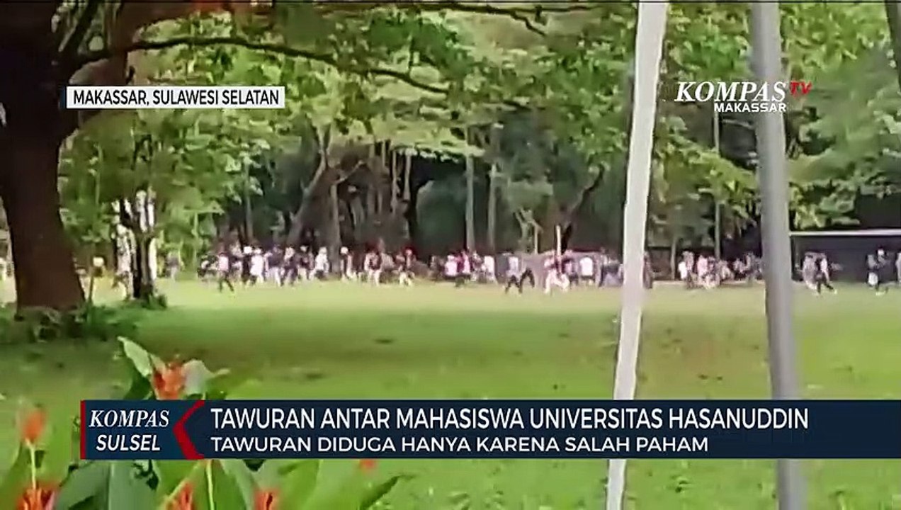 Tawuran Antara Mahasiswa Universitas Hasanuddin