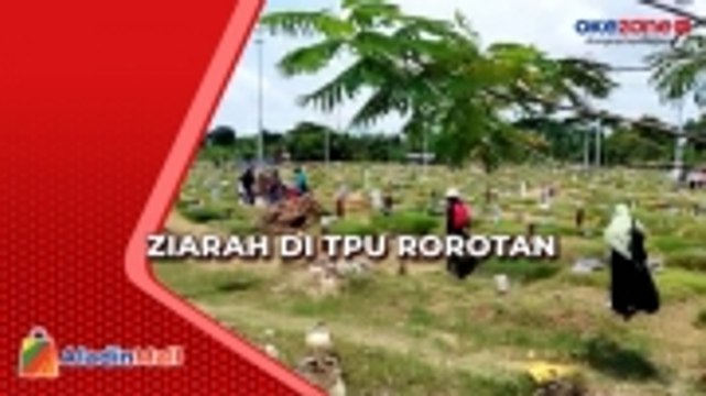 Keluarga Korban Covid-19 Ziarah di TPU Rorotan