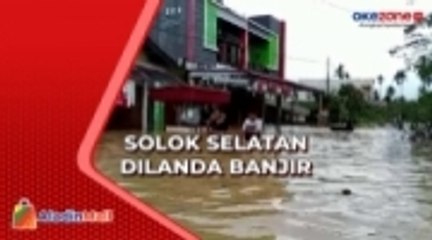 Banjir Melanda Solok Selatan, 467 Rumah Terendam