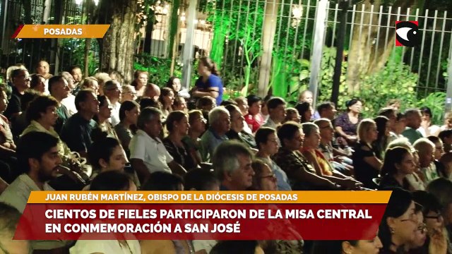 Cientos de fieles participaron de la misa central en conmemoración a San José