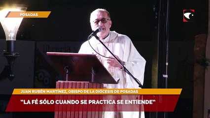 En el Día de San José el obispo de Posadas invitó a reafirmar y practicar la fé en Cristo