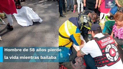 Adulto mayor muere de un infarto durante baile en el Kiosco Morisco de Santa María la Ribera