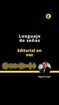EDITORIAL | Lenguaje de señas