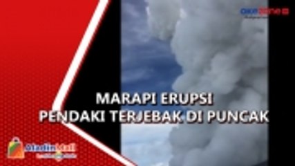 Cerita Pendaki yang Sempat Terjebak Erupsi Gunung Marapi di Puncak