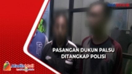 Pasangan Dukun Palsu Tipu Korbannya hingga Puluhan Juta Rupiah