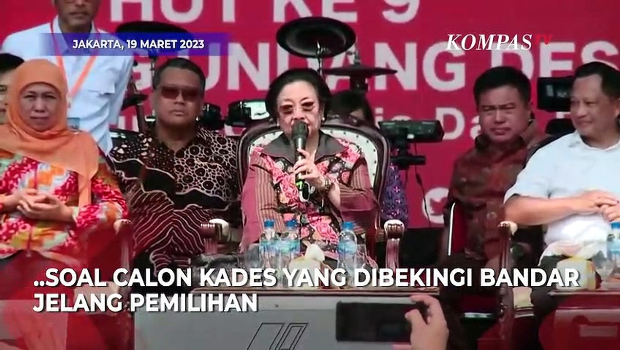 Megawati Singgung Calon Kades Bersekutu dengan Bandar: Nanti Paling Tidak, Bisa Kena KPK