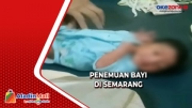 Bayi Laki-laki Ditemukan di Pinggir Jalan, Warga Semarang Geger