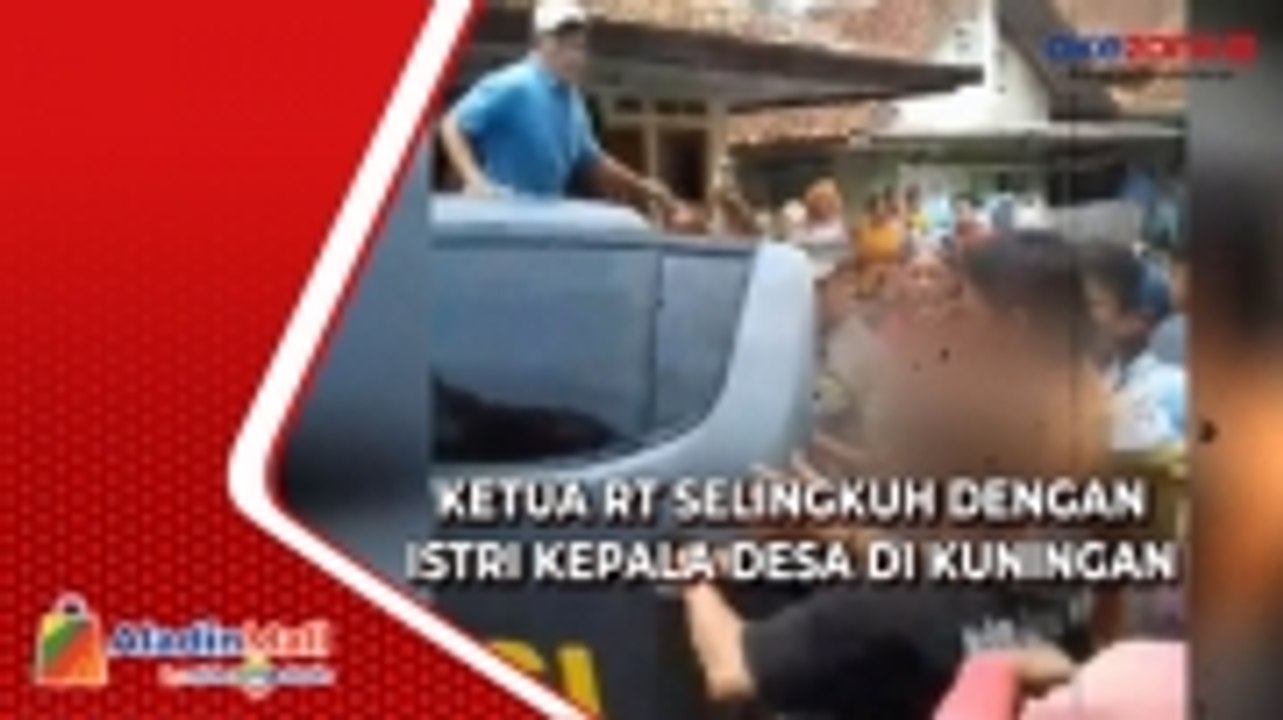Ratusan Warga Usir Ketua RT yang Selingkuh dengan Istri Kepala Desa di Kuningan