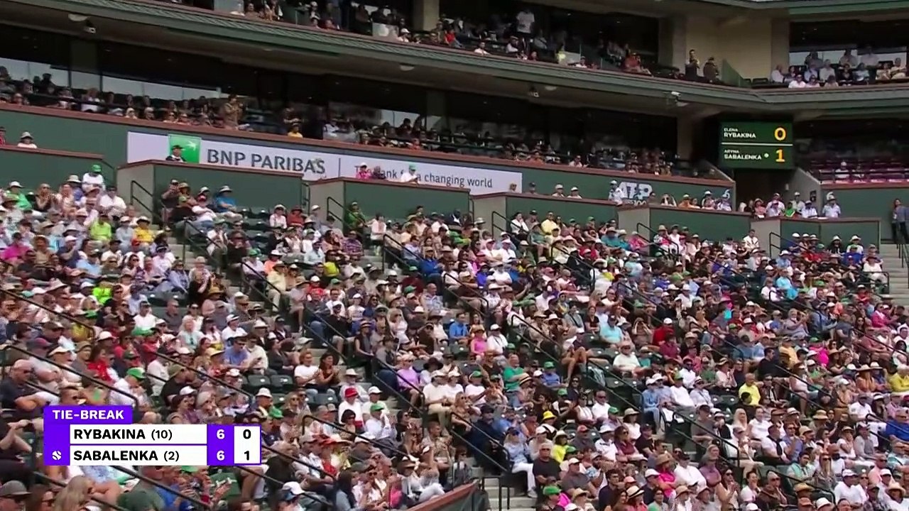 Rybakina gets Sabalenka revenge to lift Indian Wells title