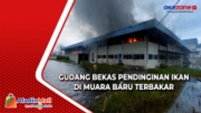 Pencurian Kabel Diduga Picu Kebakaran Gudang Bekas Pendinginan Ikan di Muara Baru
