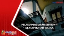 Pelaku Pencurian Kabur dan Sembunyi di Atap Rumah Warga Usai Tepergok Mencuri di Makassar
