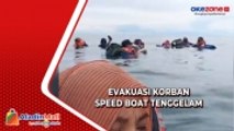 Prajurit Lantamal XIII Bantu Evakuasi Korban Tenggelamnya Speed Boat di Perairan Tanjung Batu
