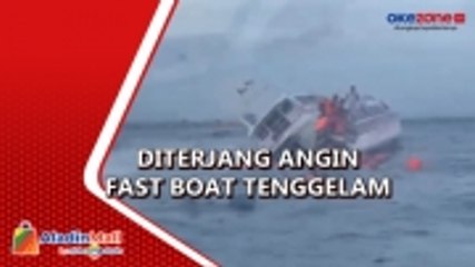 Alami Kebocoran, Kapal Boat Tenggelam di Perairan Sanur