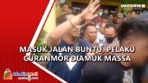 Masuk Gang Buntu, Pelaku Curanmor Babak Belur Diamuk Massa di Bekasi