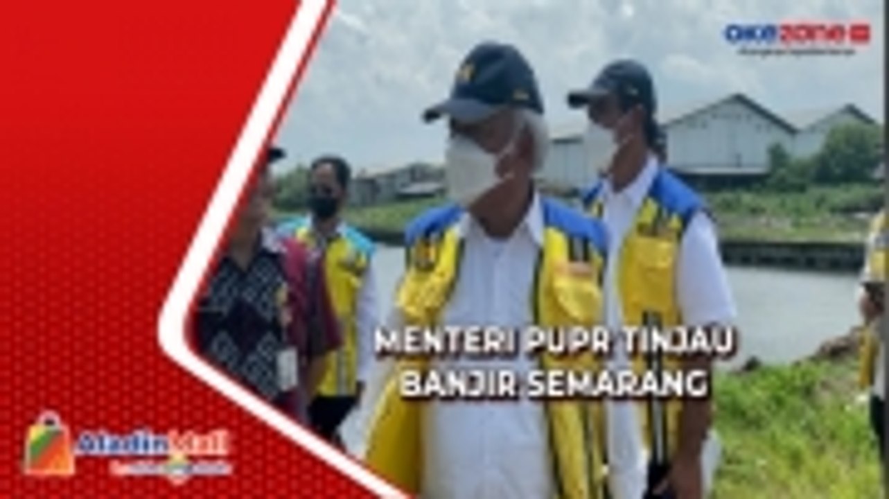 Tinjau Banjir Semarang, Menteri PUPR Datangkan Mesin Pompa dari Jogjakarta hingga DKI Jakarta