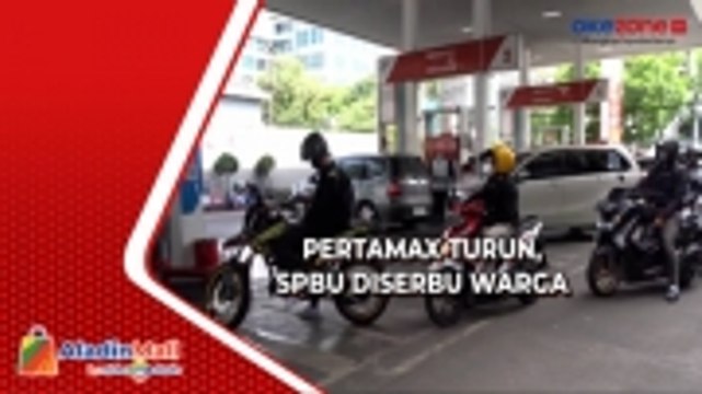 Harga Pertamax Turun, SPBU di Jalan Riau Kota Bandung Mengantre