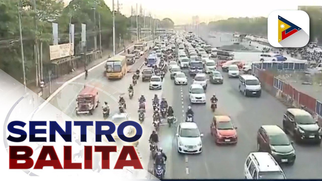 Dry run ng exclusive motorcycle lane sa Commonwealth Ave., pinalawig hanggang Marso 26