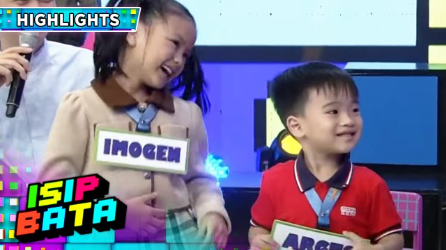 Argus shows off his dancing skills with Imogen | Isip Bata